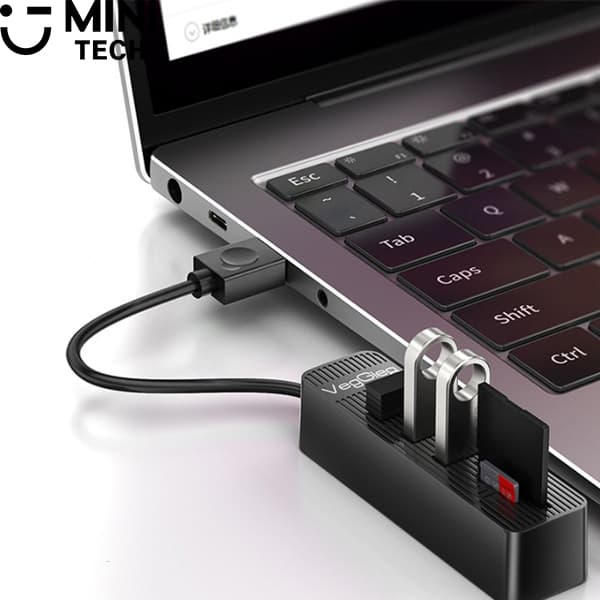هاب USB2.0 و رم ریدر وگیگ مدل V-C303 — تصویر ۱۲