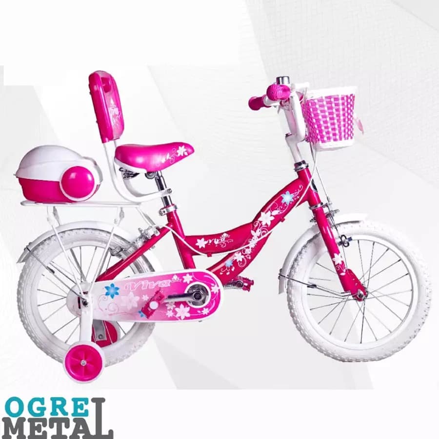 دوچرخه بچه گانه سایز 16 ویوا مدل باربی BARBIE کد 4522
