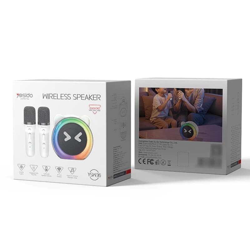 اسپیکر بلوتوثی یسیدو YSW36 + میکروفون — تصویر ۳