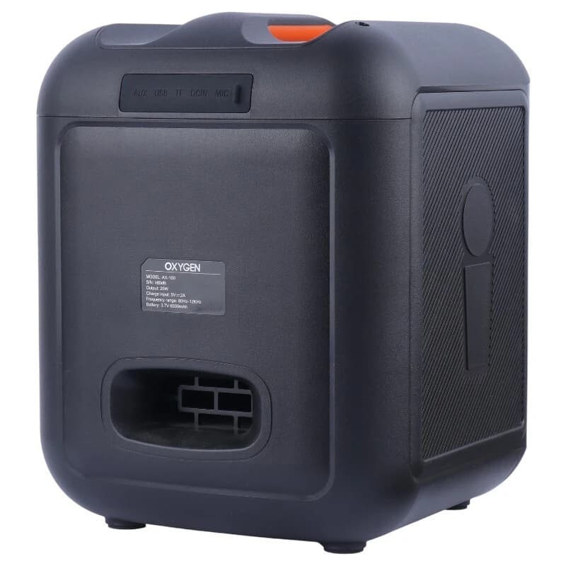 اسپیکر بلوتوثی اکسیژن AX-100 + میکروفون و ریموت کنترل — تصویر ۶