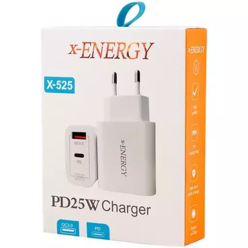 شارژر دیواری 25 وات ایکس-انرژی مدل x-525 — تصویر ۸
