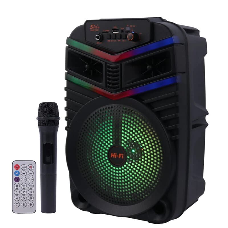 اسپیکر بلوتوثی سینگ ای ZQS8182W + میکروفون و ریموت کنترل