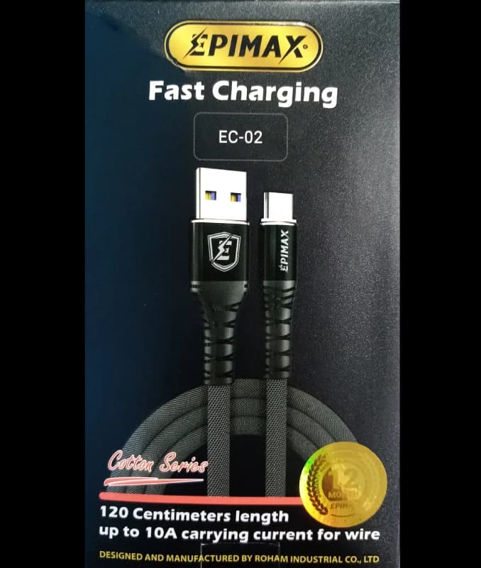 کابل تبدیل USB به USB-C اپیمکس مدل EC – 02 طول 1.2 متر — تصویر ۶