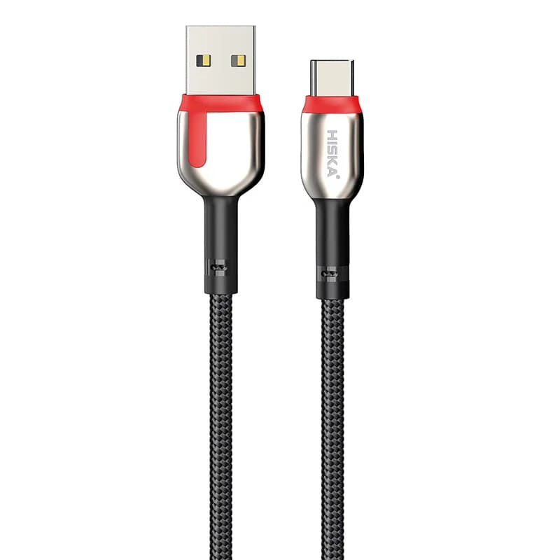 کابل تبدیل USB به USB-C هیسکا مدل LX-841AC طول 1.2 متر — تصویر ۲