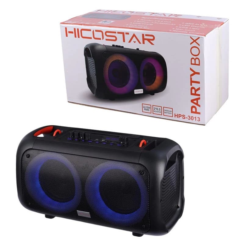 اسپیکر بلوتوثی هایکو استار Party Box HPS-3013 — تصویر ۲