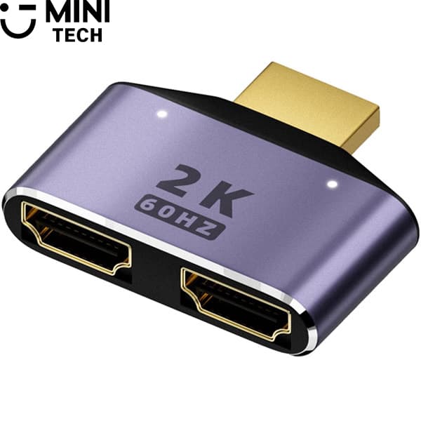 تبدیل 1به2 HDMI مینی تک