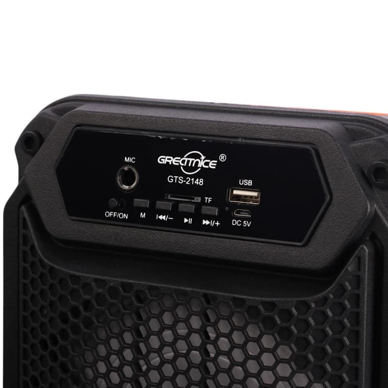 اسپیکر بلوتوثی گریت نایس GTS-2148 + میکروفون — تصویر ۵