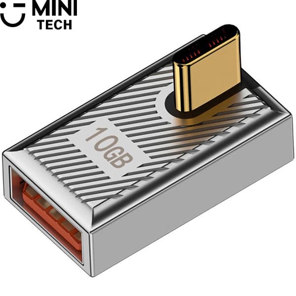 تبدیل OTG تایپ سی 120 وات مینی تک