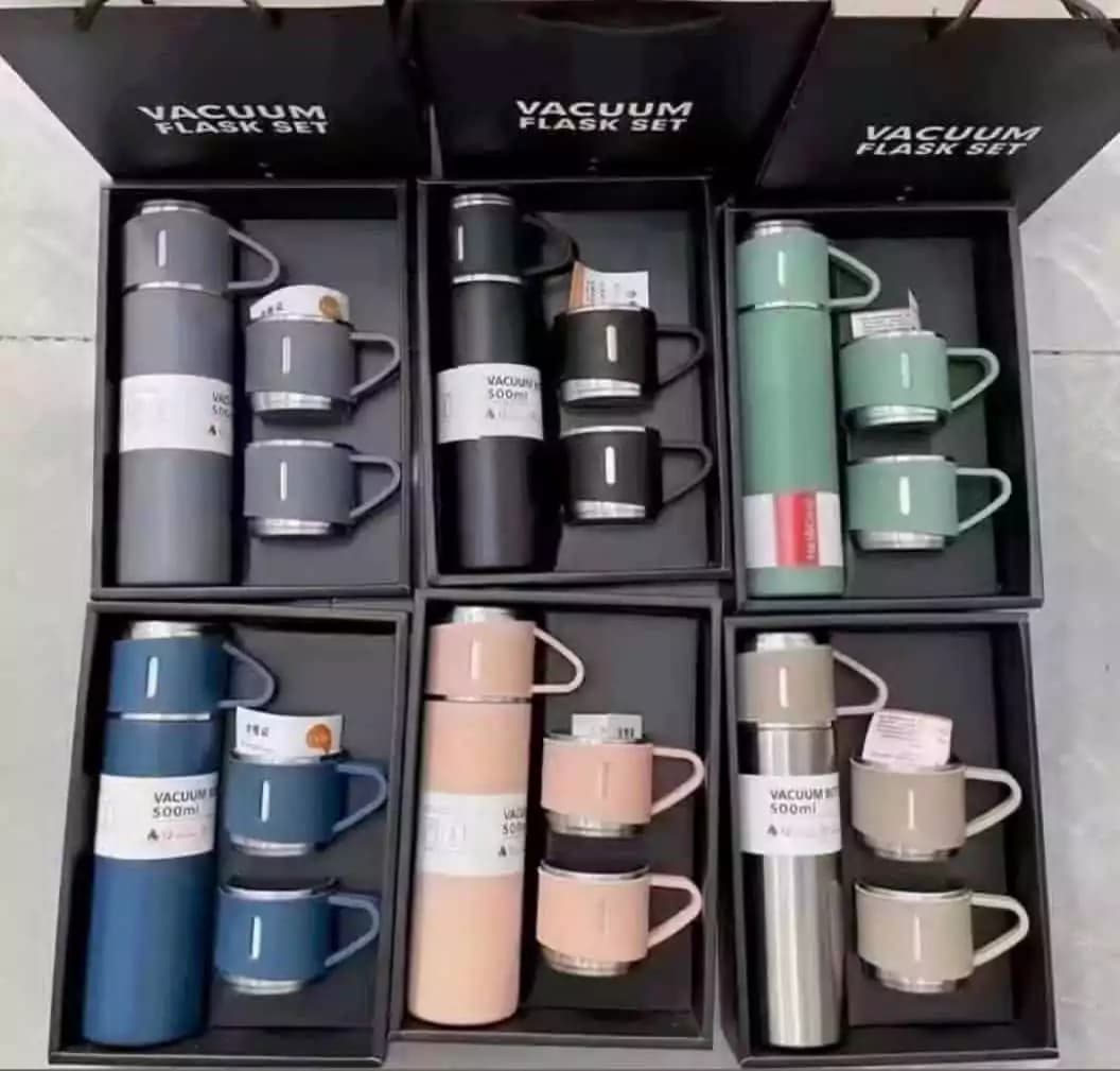 فلاسک مدل کادویی VACUUM FLASK SET — تصویر ۵