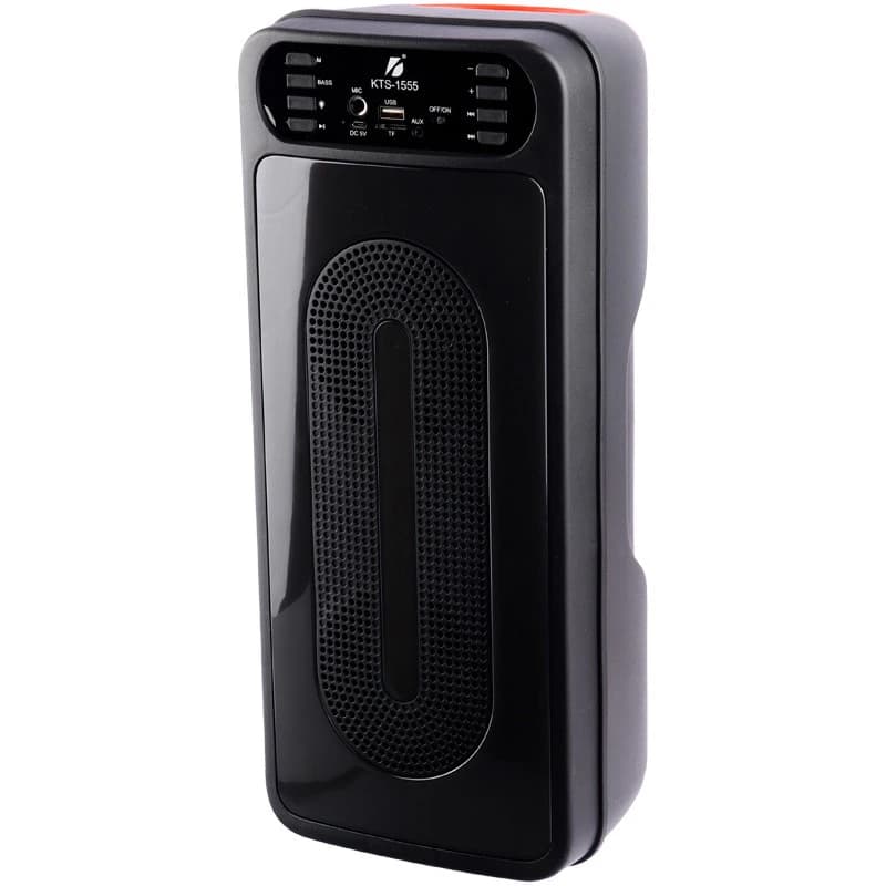 اسپیکر بلوتوثی رم و فلش خور KTS-1555 + میکروفون — تصویر ۷