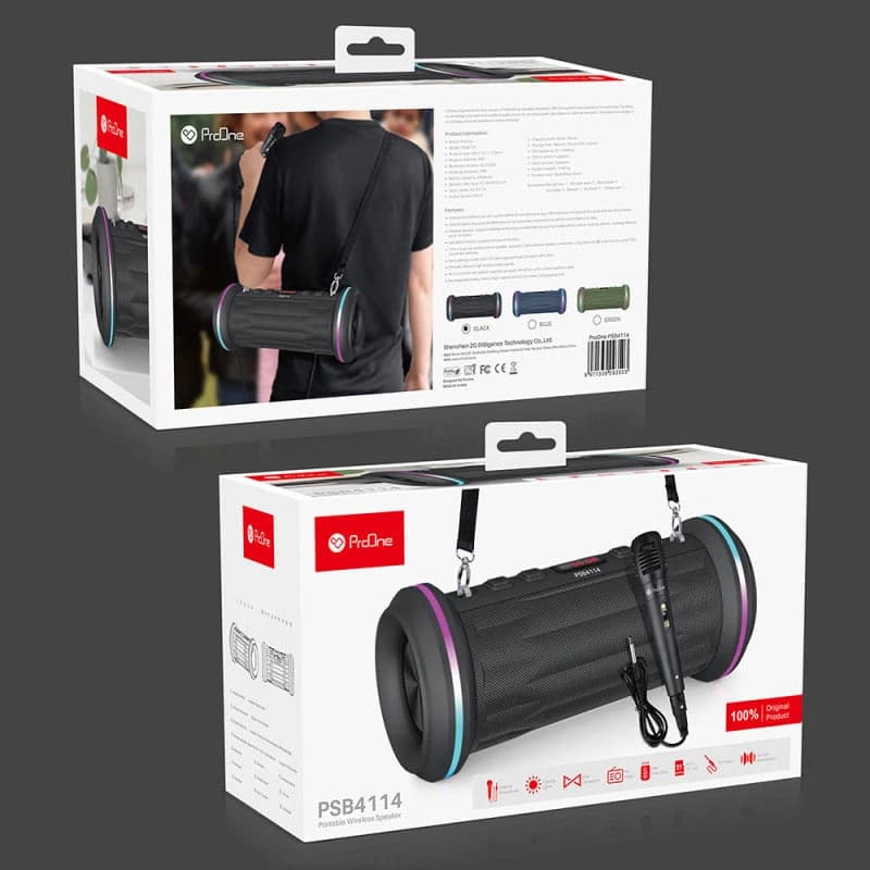 اسپیکر بلوتوثی پرووان PSB4114 + میکروفون — تصویر ۱۱