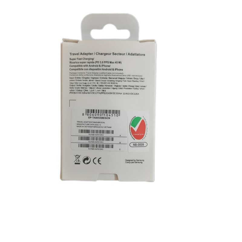 آداپتور سامسونگ مدل 45W PD EP-TA845-اصلی — تصویر ۱۱