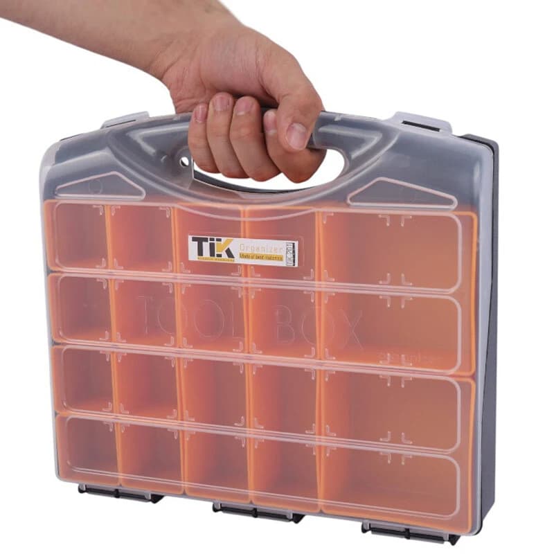 جعبه ابزار ارگانایزر تیک TIK-201 قفل پلاستیکی — تصویر ۹