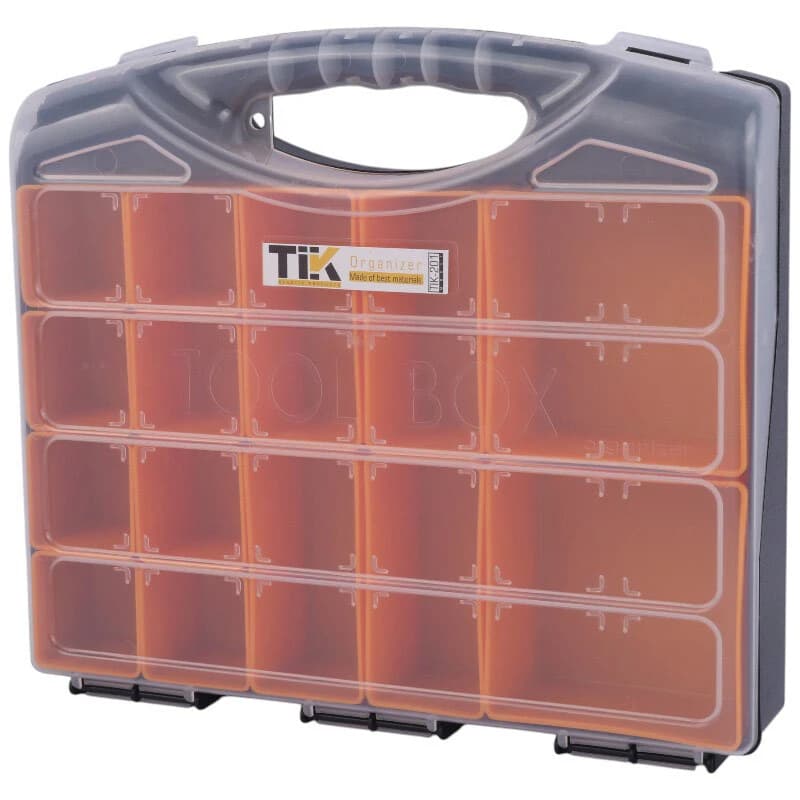 جعبه ابزار ارگانایزر تیک TIK-201 قفل پلاستیکی — تصویر ۲