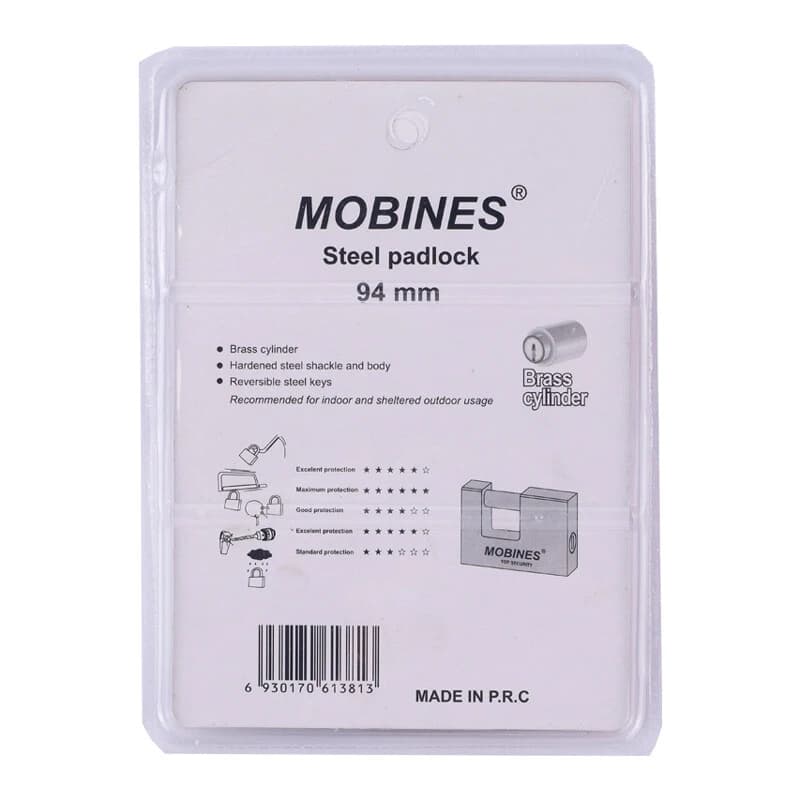قفل کتابی موبینس Mobines 94mm — تصویر ۵