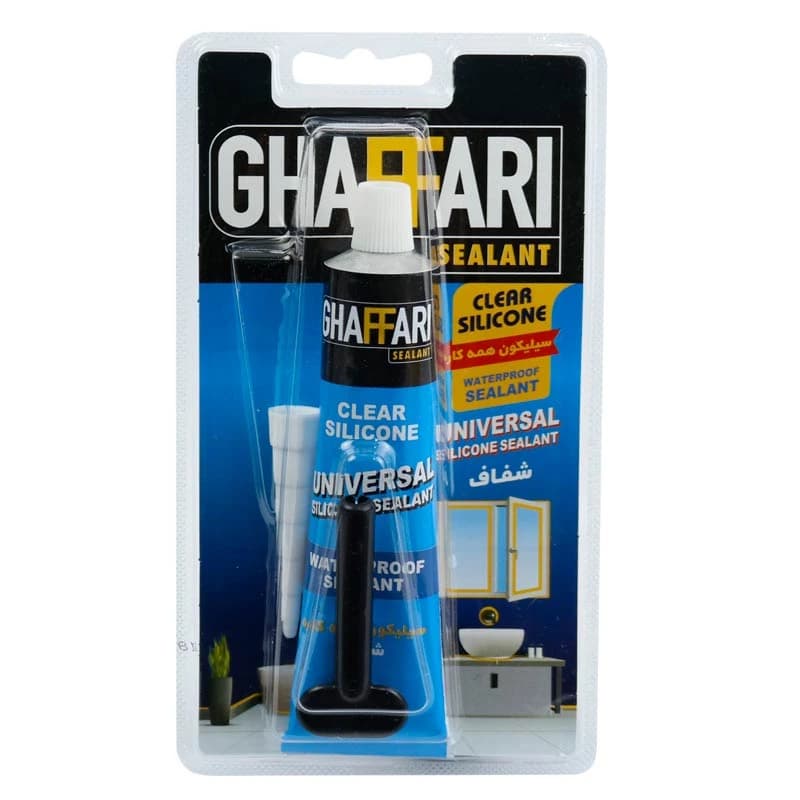 چسب سیلیکونی همه کاره غفاری Universal حجم 85 میلی لیتر — تصویر ۲