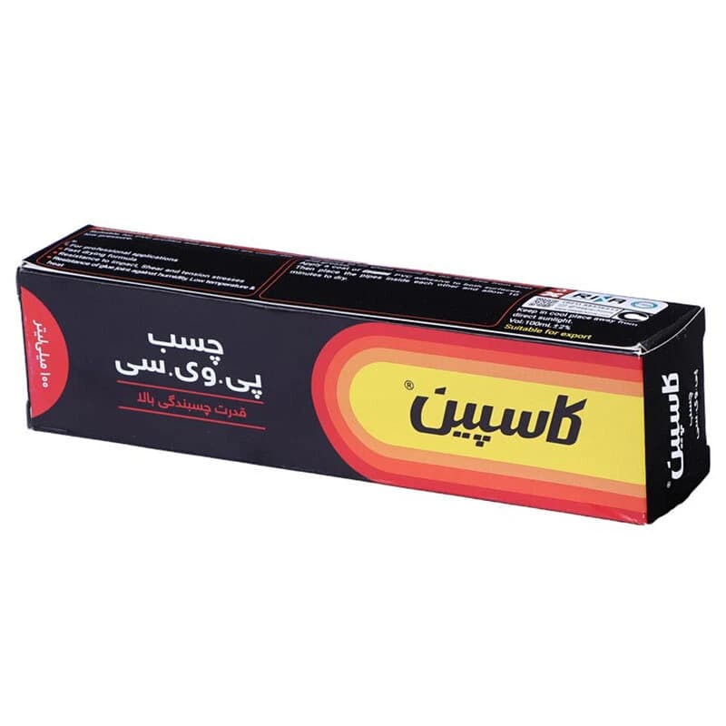 چسب پی وی سی کاسپین حجم 100 گرم — تصویر ۳