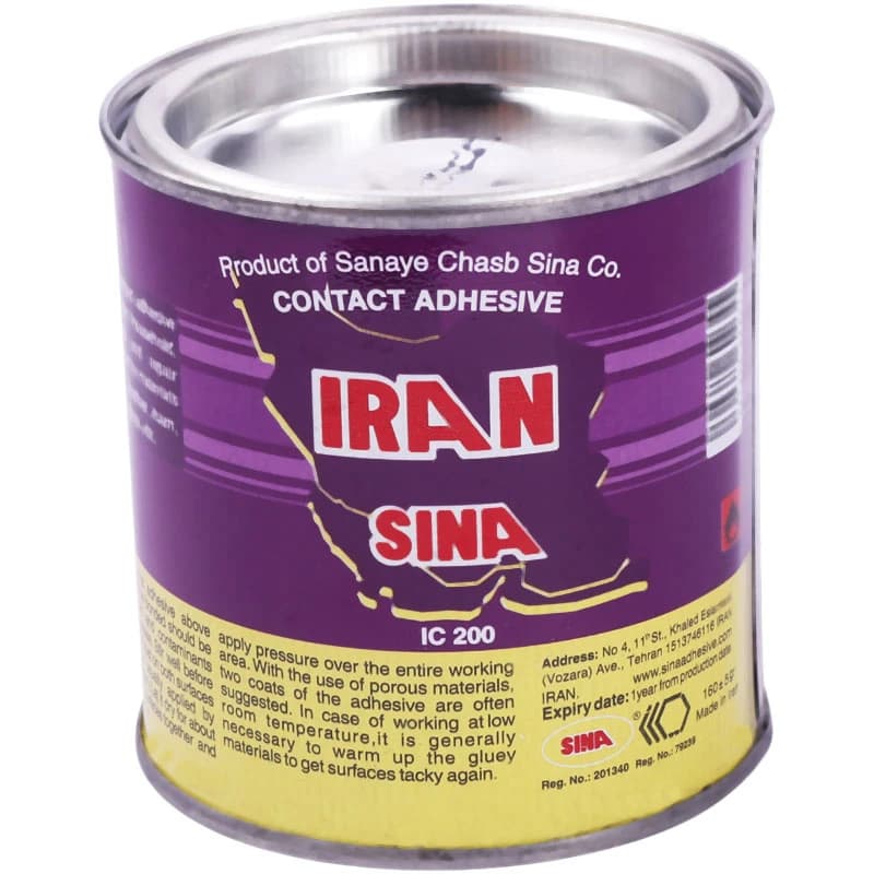 چسب آهن سینا IC200 حجم 160 میلی لیتر — تصویر ۹