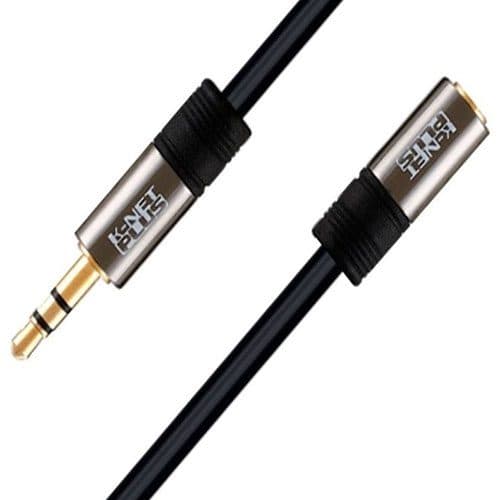 کابل افزایش طول صدا AUX کی نت پلاس 5 متری ا Knet Plus AUX Extender 5m کد 3773 — تصویر ۷