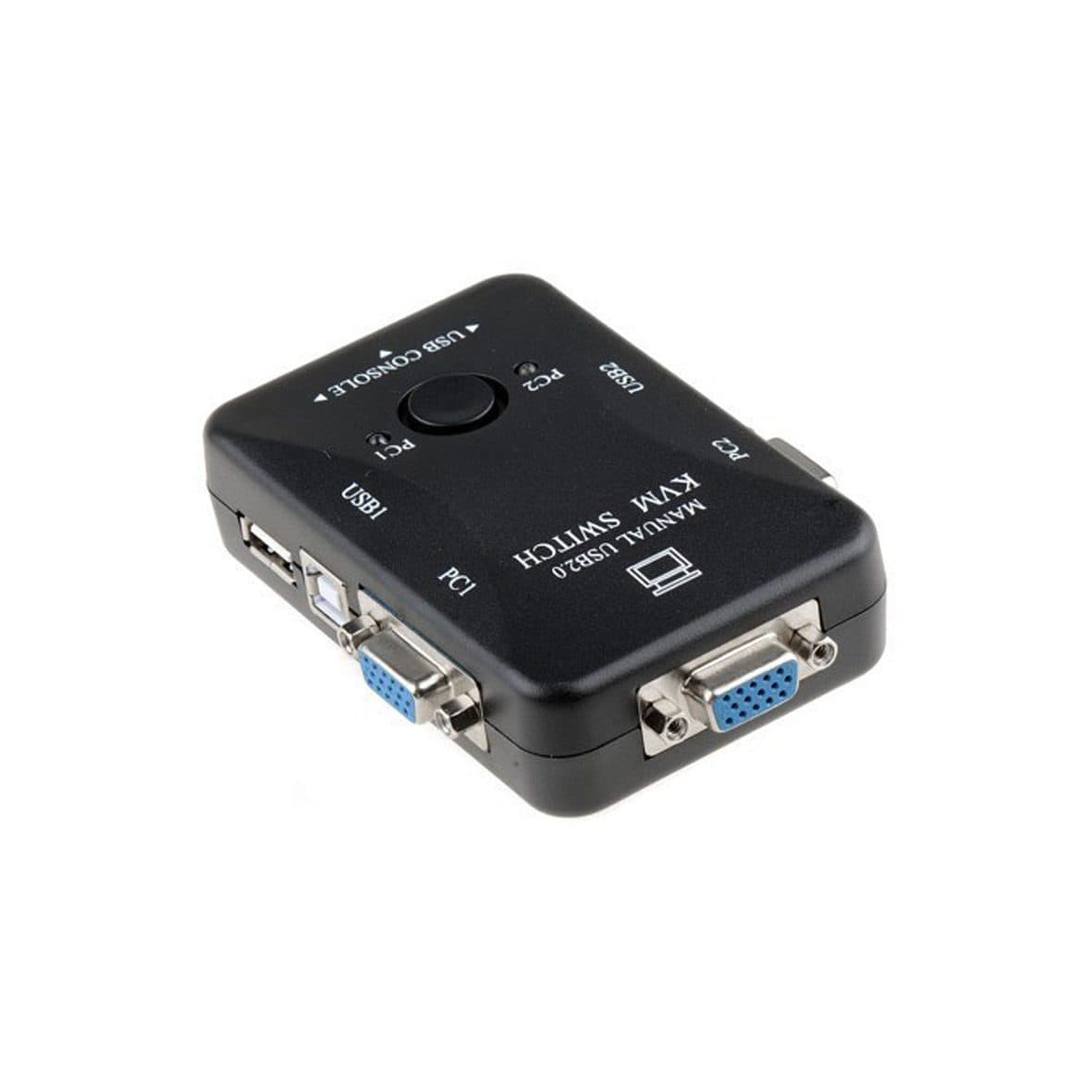KVM سوئیچ 2 پورت USB دستی Venetolink کد 3043