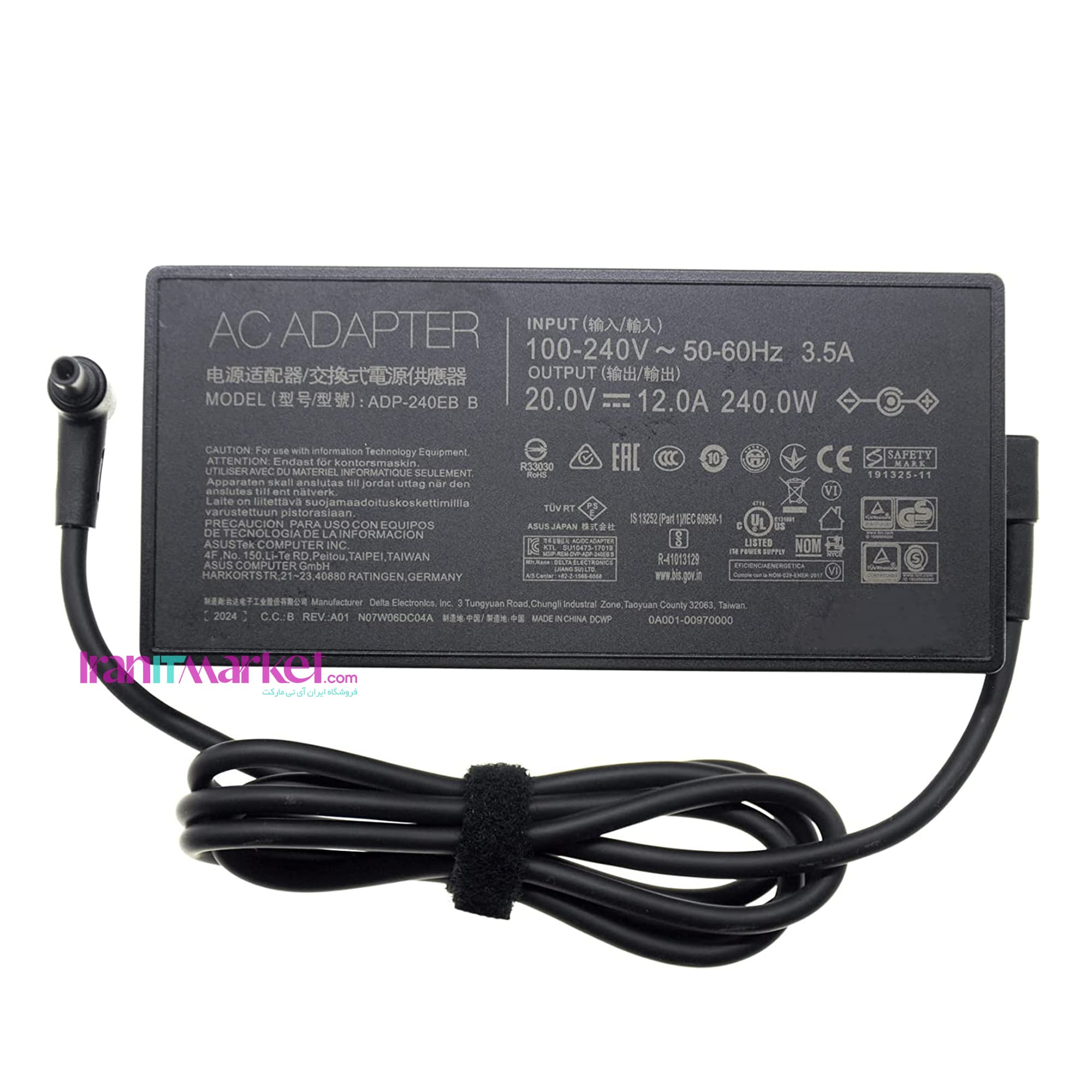 شارژر لپ تاپ ایسوس Adaptor ASUS ROG ROG Zephyrus M16 GU603HR0 orginal