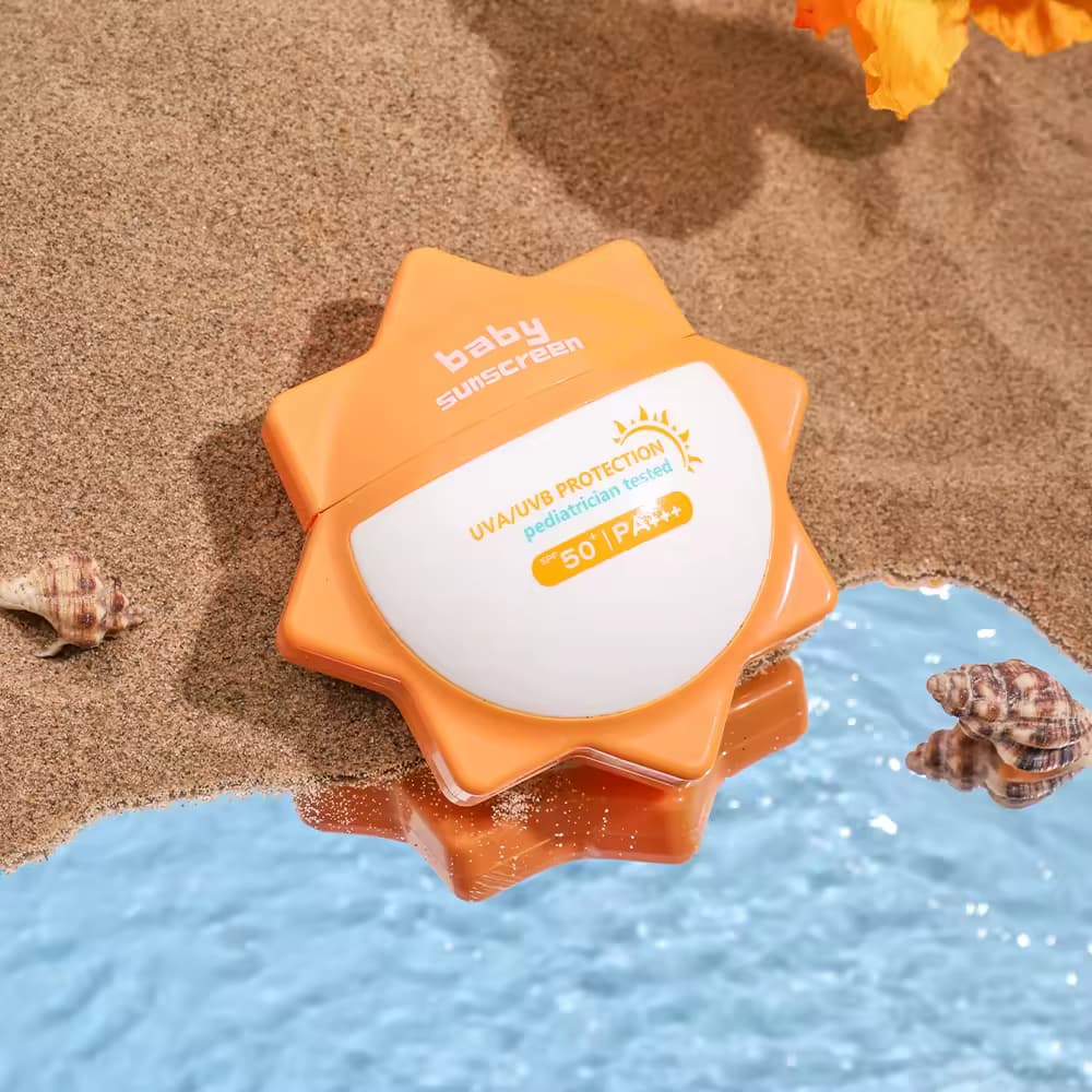 ضدآفتاب کودک بریتانیایی بیبی سان اسکرین مناسب انواع پوست 50 گرم baby sunscreen spf50 — تصویر ۶