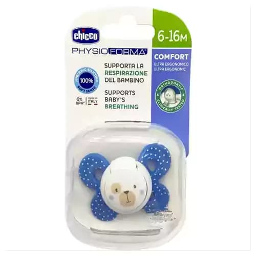 chicco پستانک ارتودنسی ایتالیایی چیکو مناسب 6 تا 16 ماه