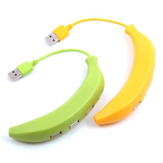 هاب 4 پورت USB طرح میوه موز کد 0060
