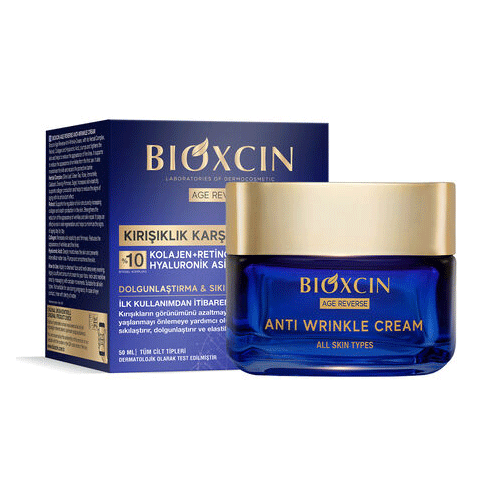کرم ضد چین و چروک بیوکسین حجم 50 میل BIOXCIN Age kirisilik karsiti Krem