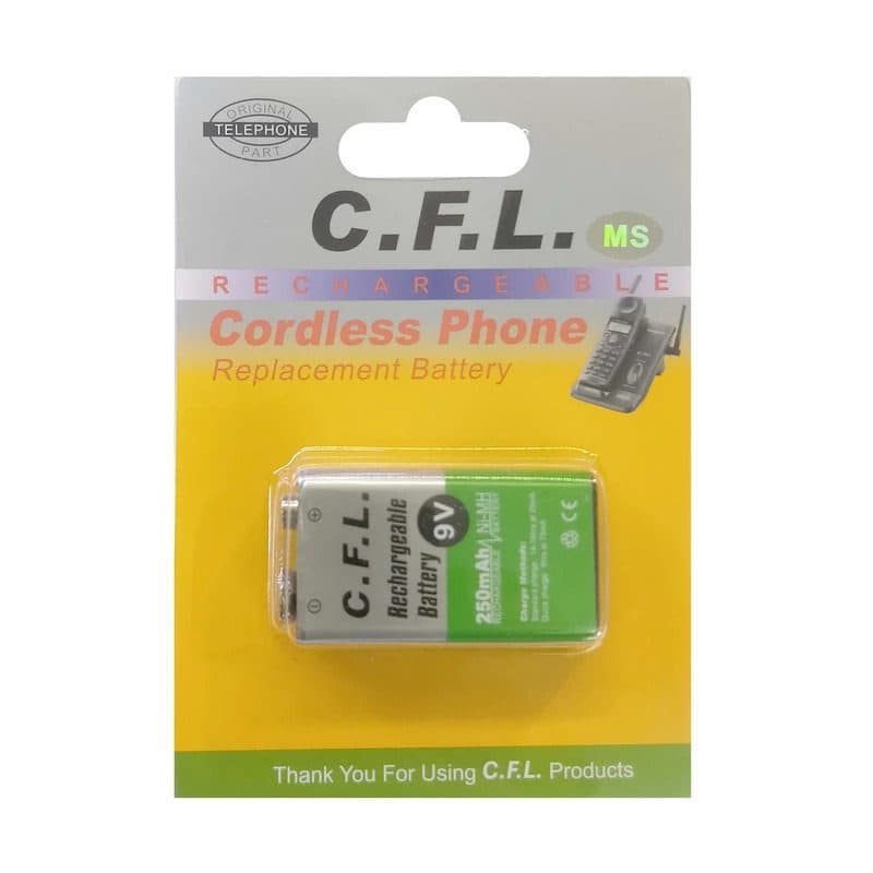 باطری کتابی شارژی سی اف ال مدل CL_9 کد 0701 — تصویر ۳