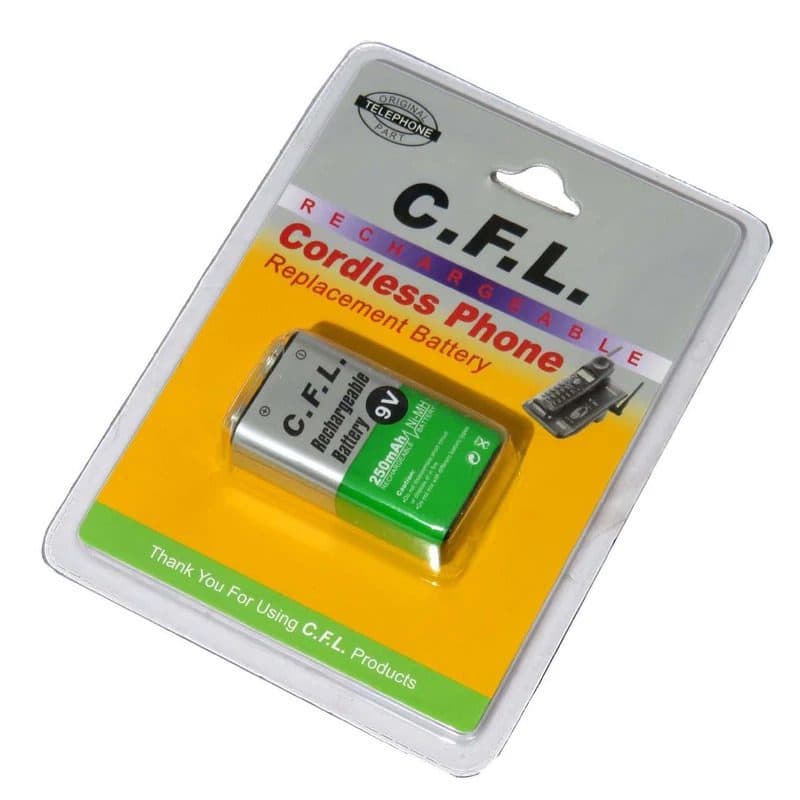 باطری کتابی شارژی سی اف ال مدل CL_9 کد 0701