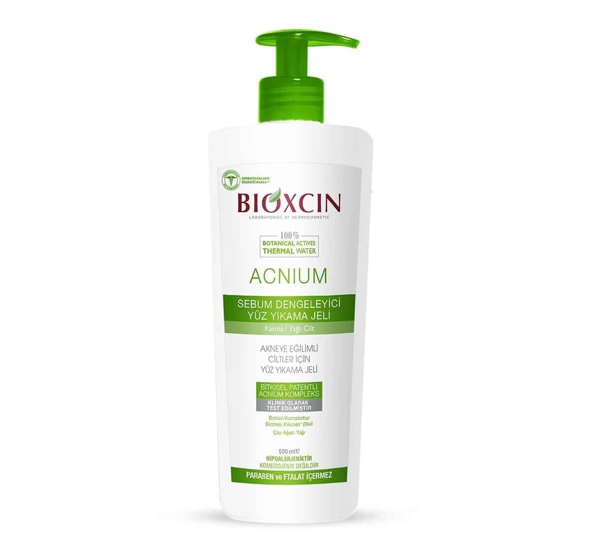ژل شستشو بیوکسین BIOXCIN ضد جوش حجم 500 میل