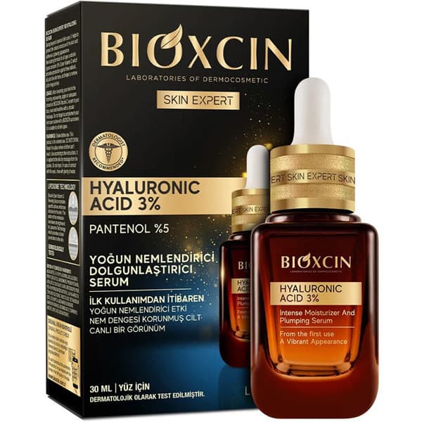 سرم آبرسان بیوکسین Bioxcin مدل Hyaluronic Acid حجم 30 میل — تصویر ۲