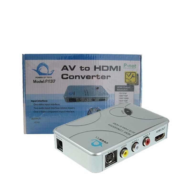 مبدل AV به HDMI اداپتوری P-net مدل FY1317 کد 1402