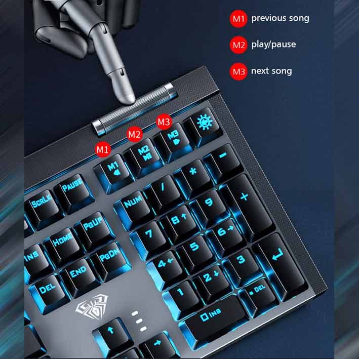 کیبورد گیمینگ آئولا AULA F3030 کد 5890 — تصویر ۸