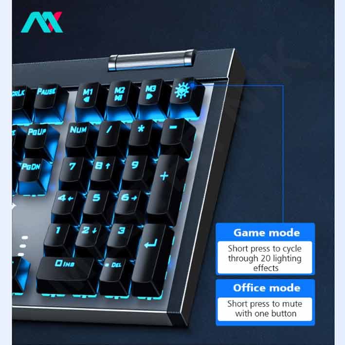 کیبورد گیمینگ آئولا AULA F3030 کد 5890 — تصویر ۱۲