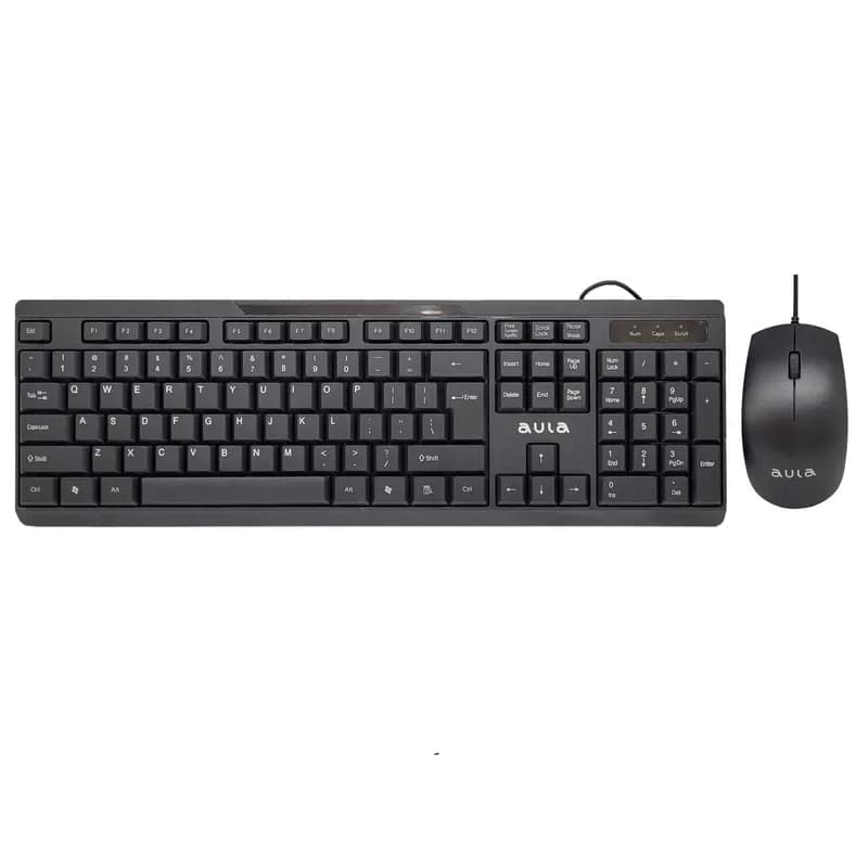 کیبورد و ماوس سیم دار آئولا AC101 کد 5894 — تصویر ۱۰