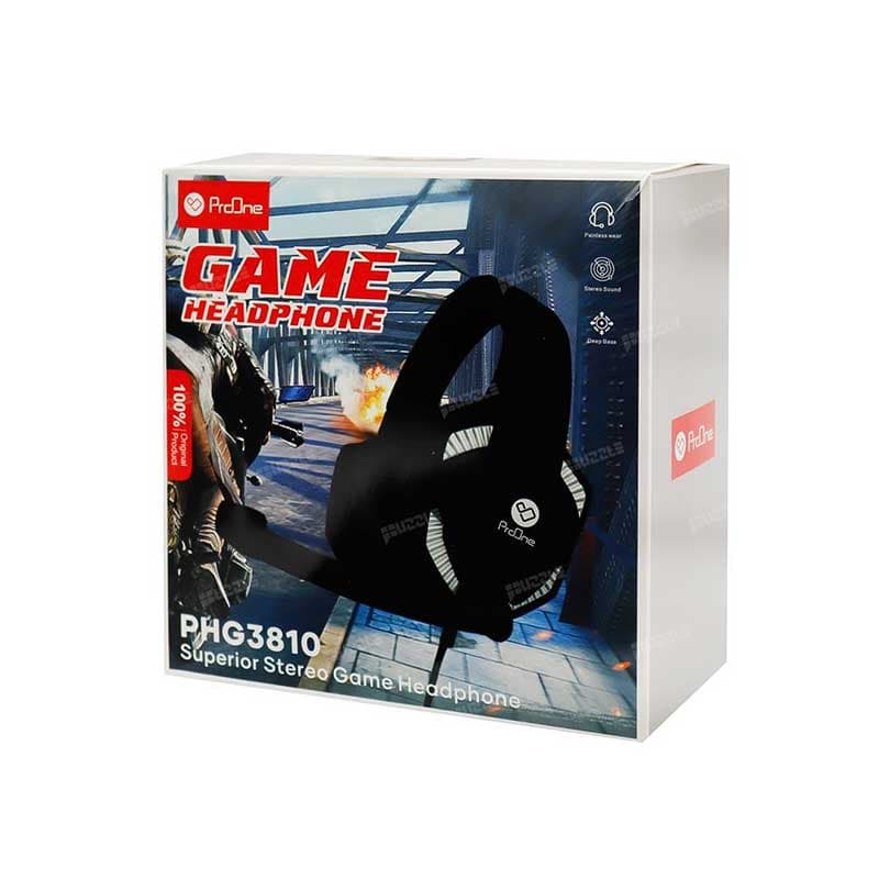 هدست گیمینگ پرووان مدل PHG3810 ا ProOne PHG3810 Gaming Headset کد 5796 – 7288