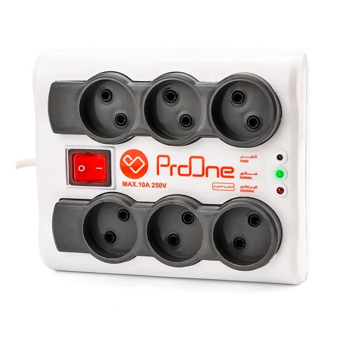 محافظ برق 6 خانه 3 متری پرووان PPS610 کد 5799