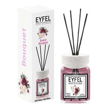 خوشبو کننده هوا ایفل اصل eyfel Reed Diffuser با رایحه دسته گل 120 میل