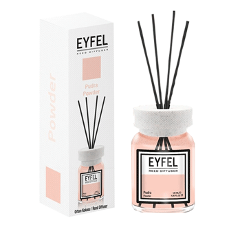 خوشبو کننده هوا ایفل اصل eyfel Reed Diffuser با رایحه پودر 120 میل