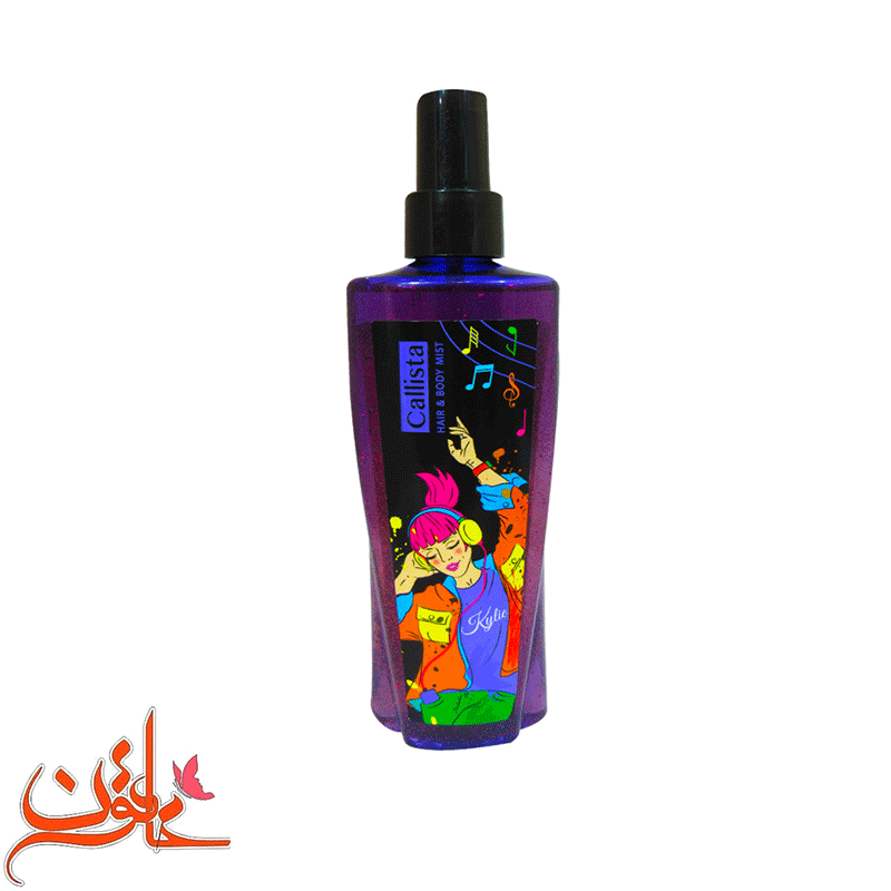 بادی اسپلش زنانه کالیستا مدل کایلی (Kylie) حجم 200 میل Callista Body Splash