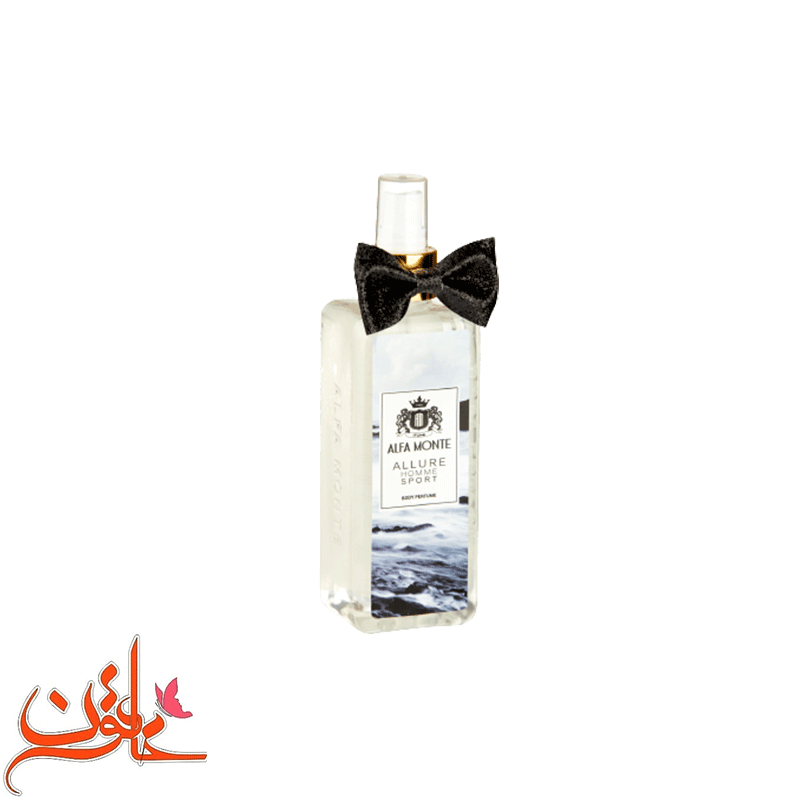 بادی پرفیوم مردانه آلفا مونته مدل Allure Homme Sport — تصویر ۲