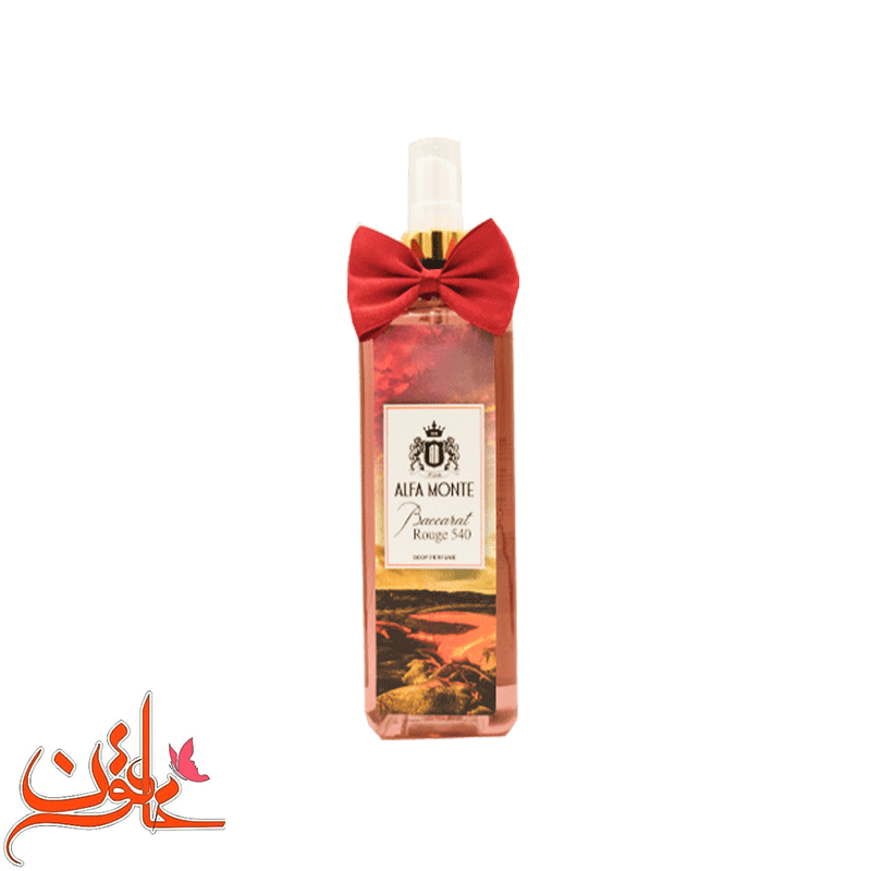 بادی پرفیوم اسپرت آلفا مونته مدل Baccarat Rouge