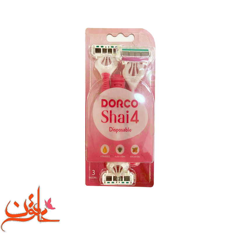 خودتراش زنانه دورکو مدل Shai 4 بسته 3 عددی