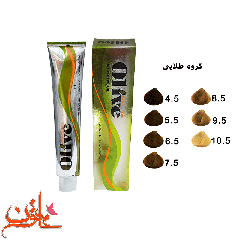 رنگ مو الیو گروه طلایی ( golden )
