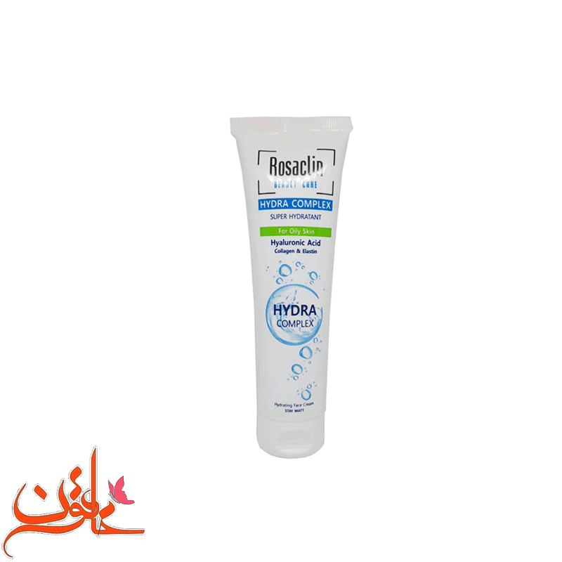 کرم آبرسان رزاکلین مناسب پوست چرب حجم 100 میلی لیتر