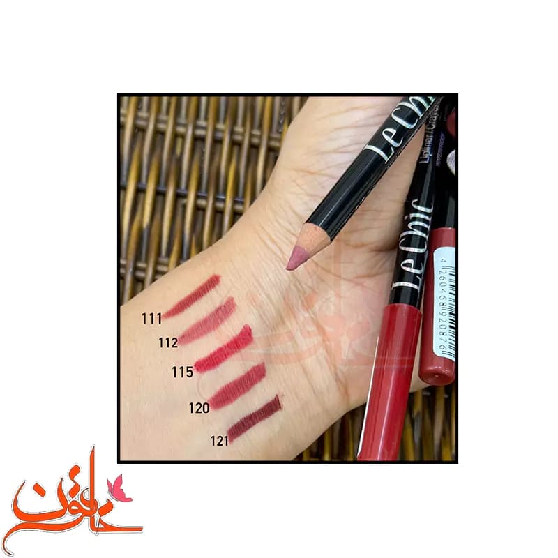 مداد لب چوبی لچیک شماره 100 تا 129 Lechic Lip Liner — تصویر ۹