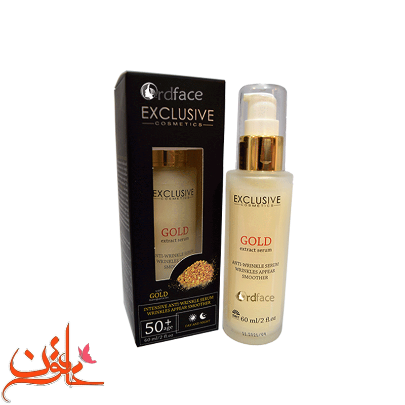 سرم ضد چروک طلا اکسکلوسیو حجم 60 میل