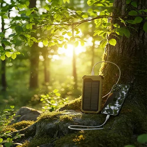 پاوربانک خورشیدی 10000 پاورولوژی Powerology Solara Solar Power Bank 10000mAh PPBCHA100 — تصویر ۹